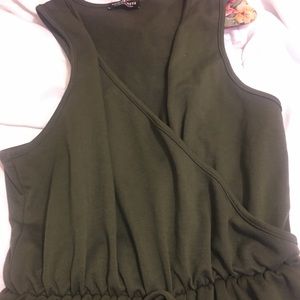 Olive Green Fashion Nova Jumpsuit